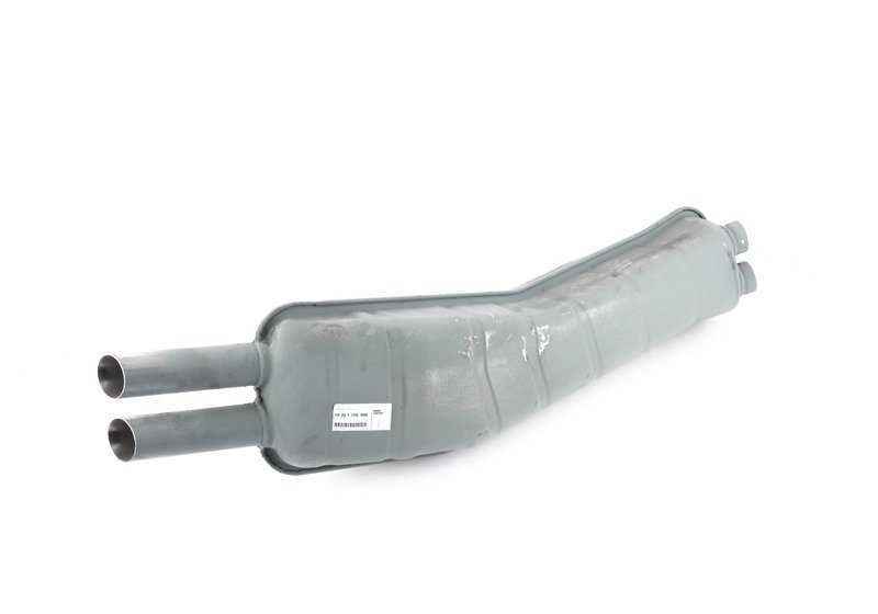 Silencioso trasero OEM 18301706988 para BMW E32. Original BMW.
