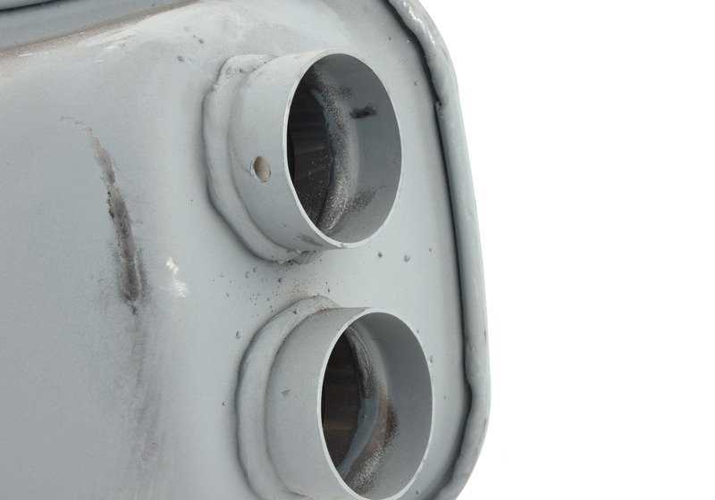 Silencioso trasero OEM 18301706988 para BMW E32. Original BMW.