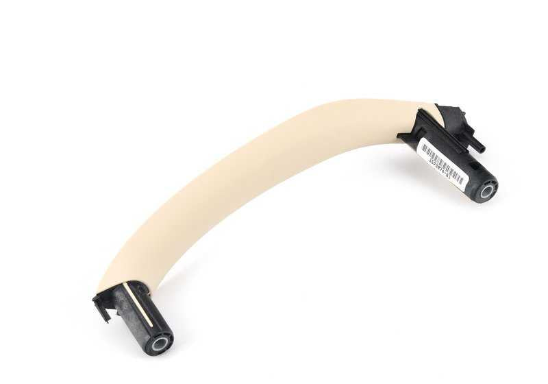 Asa interior derecho OEM 51417345332 para BMW X5 F15 y X6 F16. Color beige Canberra. Recambio original BMW.