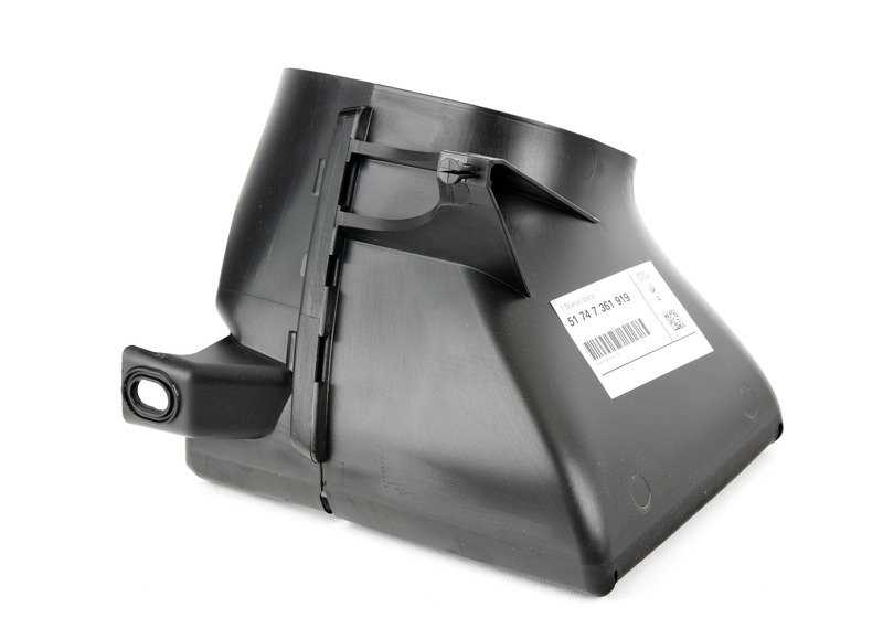 Canalización de aire radiador adicional izquierda OEM 51747361919 para MINI F56, F57. Original MINI.