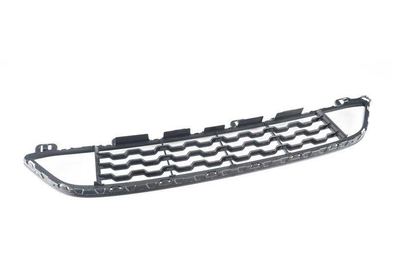 Rejilla central inferior abierta OEM 51118056521 para BMW X6 F16 xDrive28i, xDrive30d, xDrive35i, xDrive40d, xDrive50i. Original BMW.