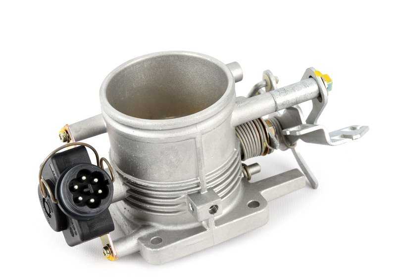 Cuerpo de mariposa OEM 13541711008 para BMW E34, E24, E32. Original BMW.