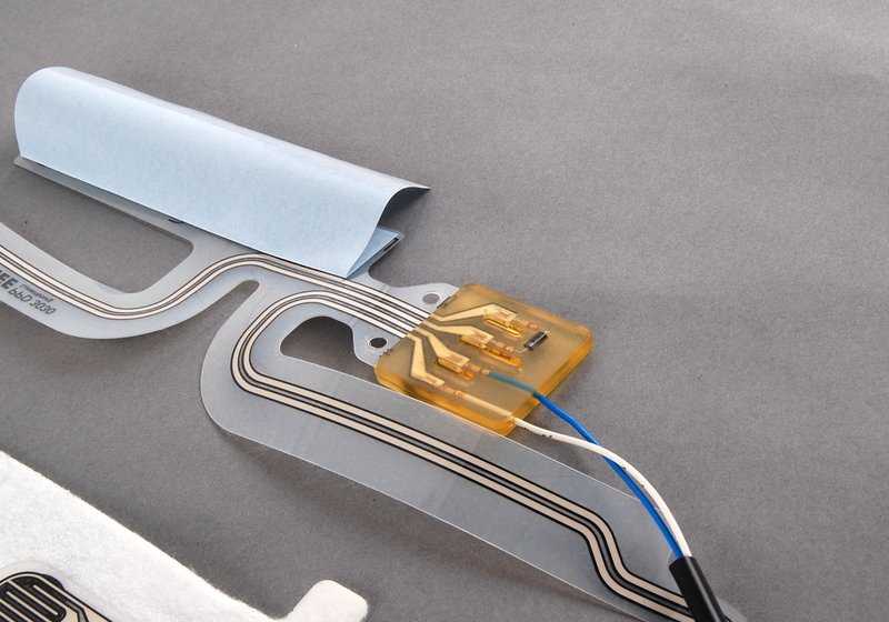Alfombrilla de sensor de detección de asiento del acompañante para BMW Serie 5 E39, Serie 7 E38 (OEM 65776949788). Original BMW
