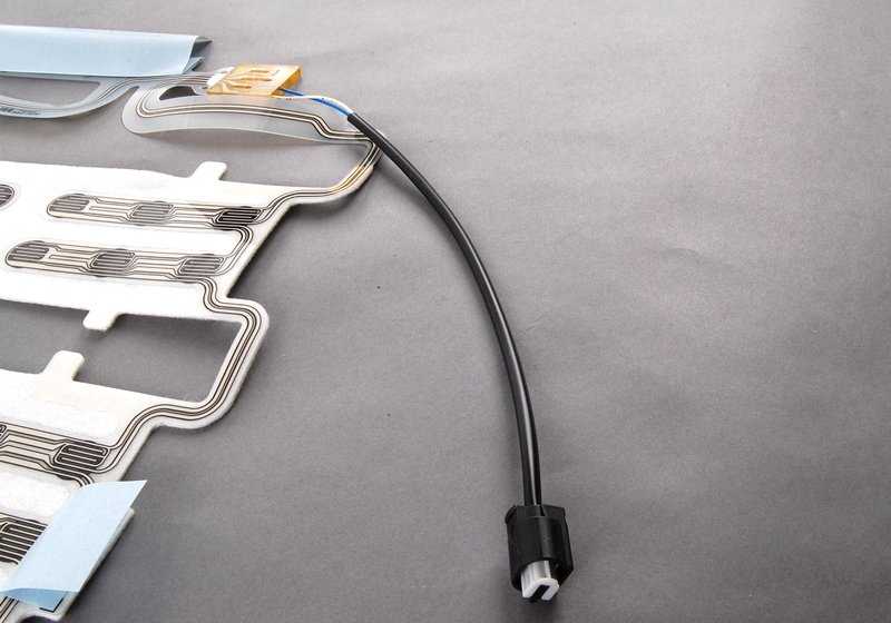 Alfombrilla de sensor de detección de asiento del acompañante para BMW Serie 5 E39, Serie 7 E38 (OEM 65776949788). Original BMW