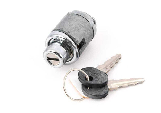 Cierre capó trasero con llave OEM 51241846159 para BMW Serie 3 E21. Original BMW.