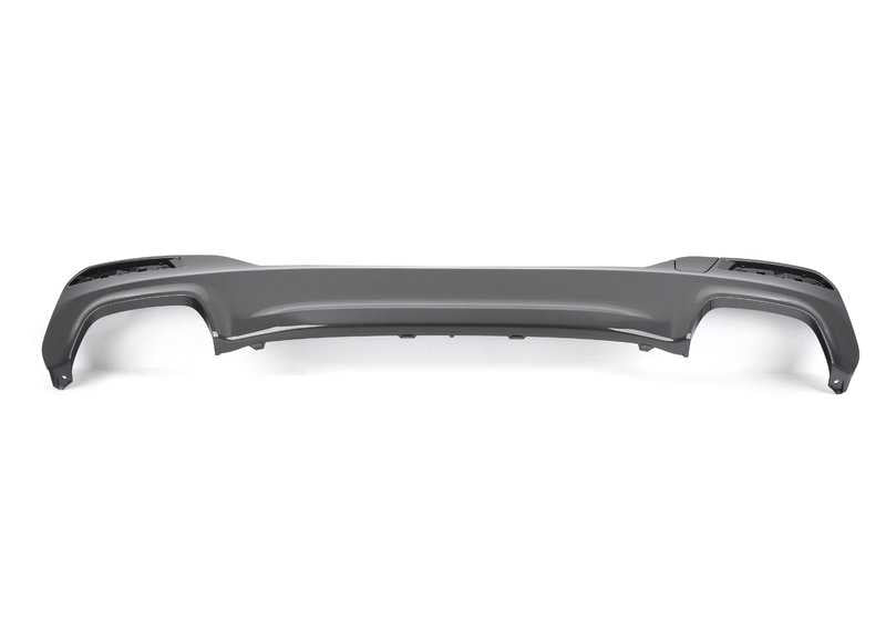 Embellecedor trasero parachoques OEM 51128067763 para BMW G30 y G31. Repuesto original BMW.