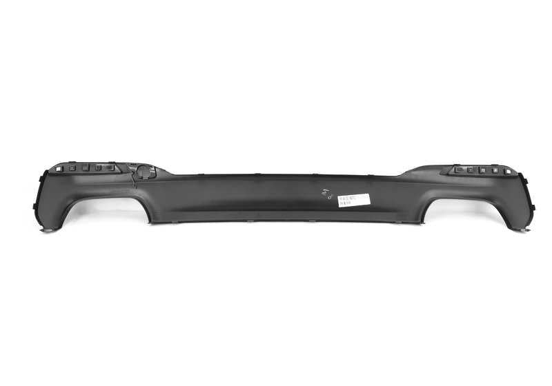 Embellecedor trasero parachoques OEM 51128067763 para BMW G30 y G31. Repuesto original BMW.