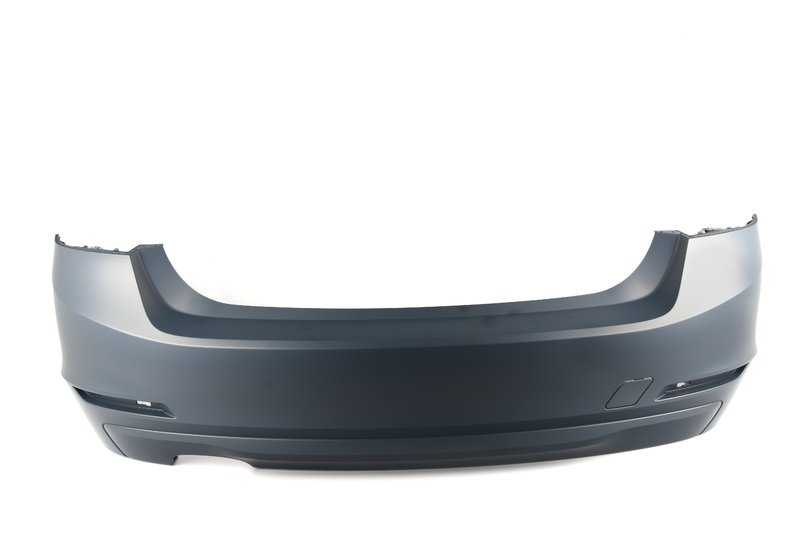 Parachoques trasero imprimado OEM 51127312725 para BMW F30. Recambio original BMW.