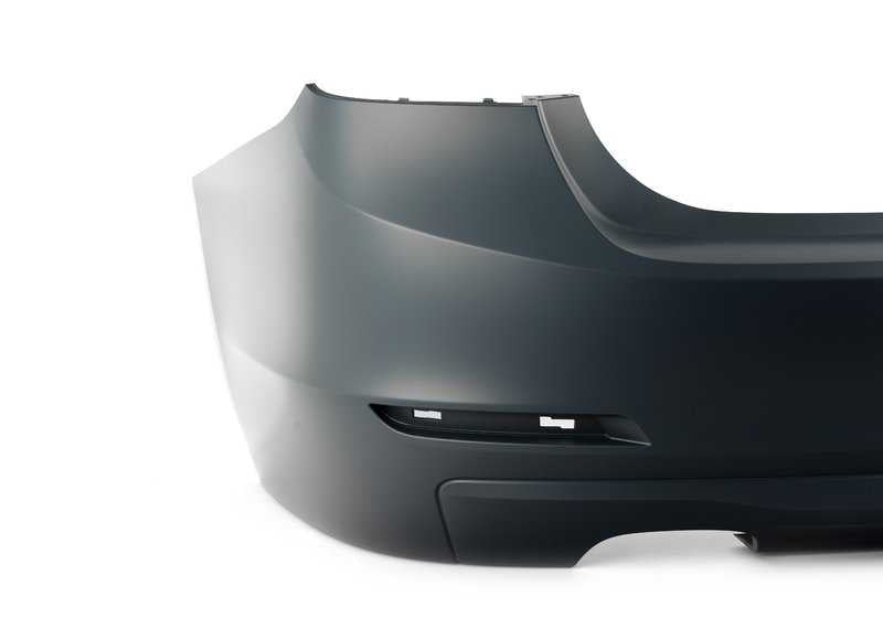Parachoques trasero imprimado OEM 51127312725 para BMW F30. Recambio original BMW.