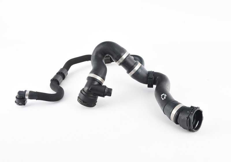 Radiator-Engine Pipe for BMW 1 Series F20N, F21N, 2 Series F22, F23, 3 Series F30N, F31N, F34N, 4 Series F32, F33, F36 (OEM 17128662840). Original BMW.