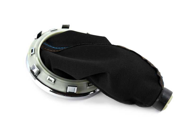 Pomo de cambio de marchas de cuero OEM 25117631031 para MINI R56 LCI (03/2009-11/2013). Original MINI.