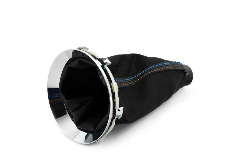 Pomo de cambio de marchas de cuero OEM 25117631031 para MINI R56 LCI (03/2009-11/2013). Original MINI.