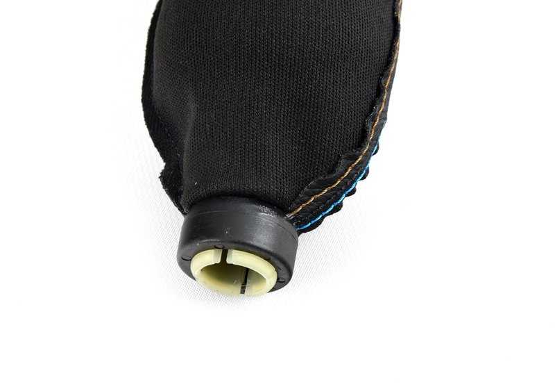 Pomo de cambio de marchas de cuero OEM 25117631031 para MINI R56 LCI (03/2009-11/2013). Original MINI.