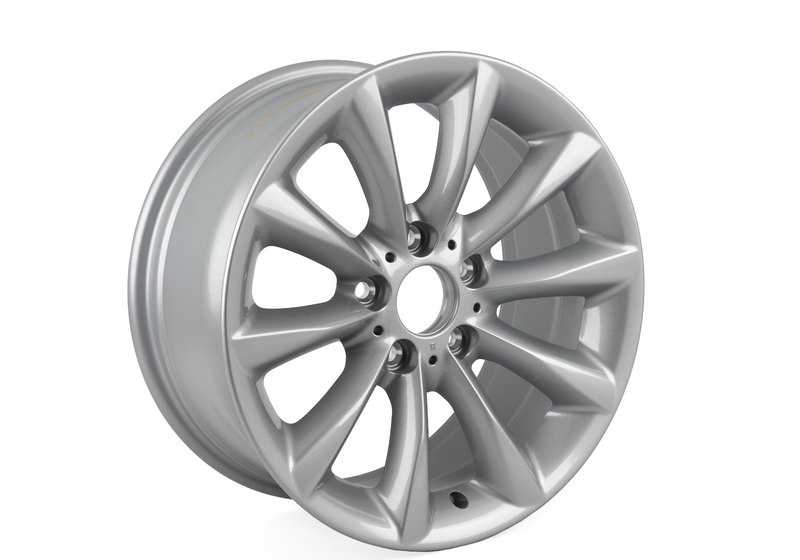 Llanta de aleación diseño estrella 340 OEM 36116791480 para BMW E90, E91, E92, E93. Original BMW.
