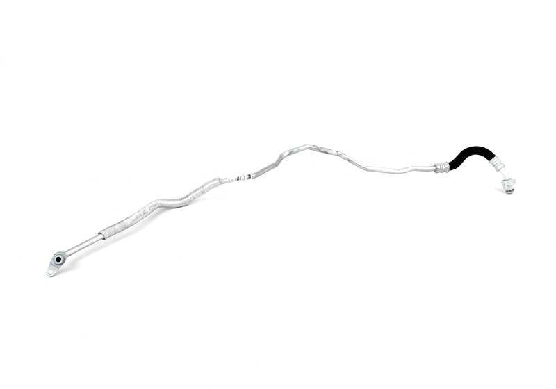 Tubo de retorno del radiador de aceite OEM 17227619208 para BMW E70, F15, E71, F16 xDrive50i. Compatible con motores N63 y N63T. Original BMW.