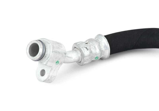 Tubo de retorno del radiador de aceite OEM 17227619208 para BMW E70, F15, E71, F16 xDrive50i. Compatible con motores N63 y N63T. Original BMW.