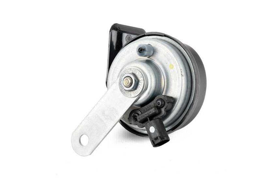 Bocina grave (Fanfare Tiefton) OEM 61337839348 para BMW E63, E64. Original BMW.