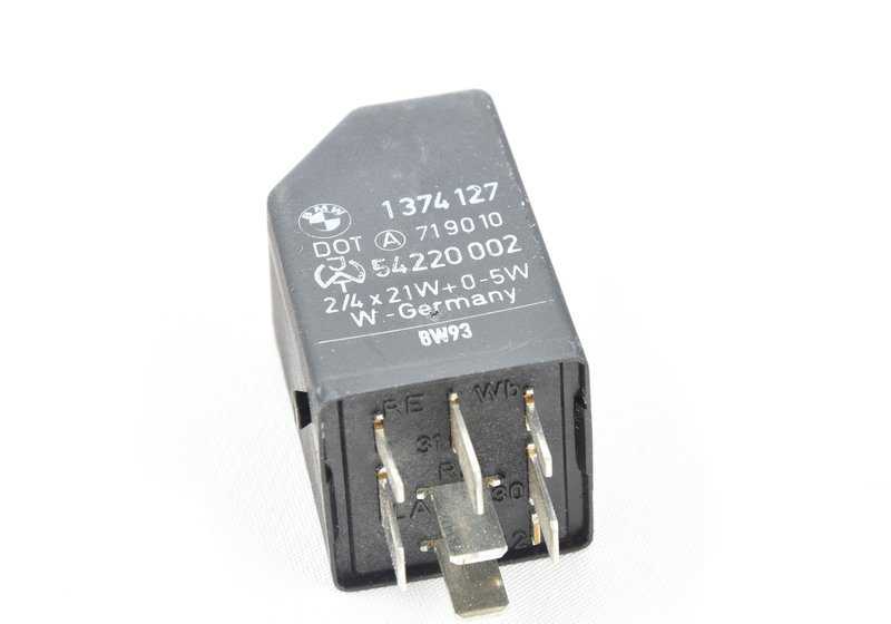 Módulo de luces de emergencia OEM 61311379040 para BMW E32, Z1. Original BMW.