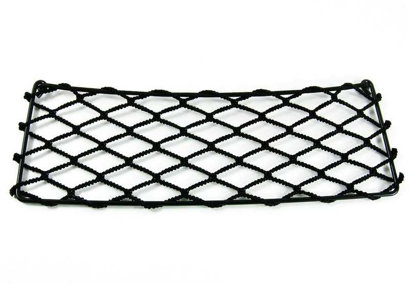 Red de almacenamiento para reposapiés OEM 51472261407 para BMW E36, E34, E32, Z3. Original BMW.