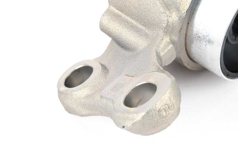 Soporte brazo de suspensión con silentblock hidráulico derecho OEM 31128831646 para BMW F40, F52, F44, F45, F45N, F46, F46N, F48, F48N, F49, F49N y MINI F54, F54N, F55, F55N, F56, F56E, F56F, F56N, F57, F57F, F57N, F60, F60N. Original BMW y MINI.