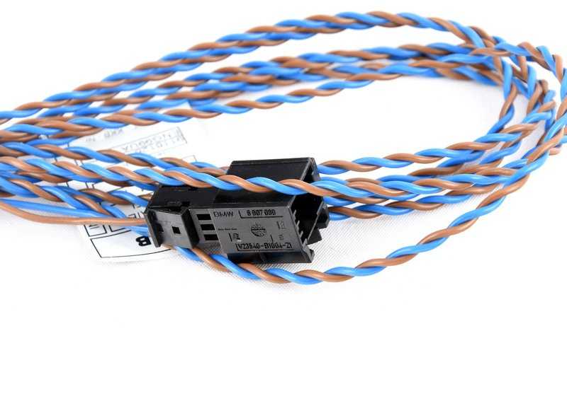 Cable de reparación borne batería/control unidad OEM 61129118128 para MINI R50, R52, R53. Compatible con modelos One y Cooper. Original MINI.