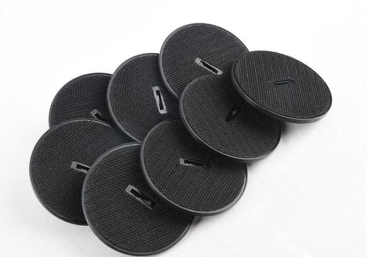 Juego de alfombrillas de terciopelo negras OEM 51478096871 para BMW G20, G20N, G21, G21N, G26, G26N. Original BMW.