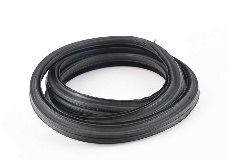 Junta de puerta trasera izquierda OEM 51727409191 para BMW F36 y F36N. Original BMW.