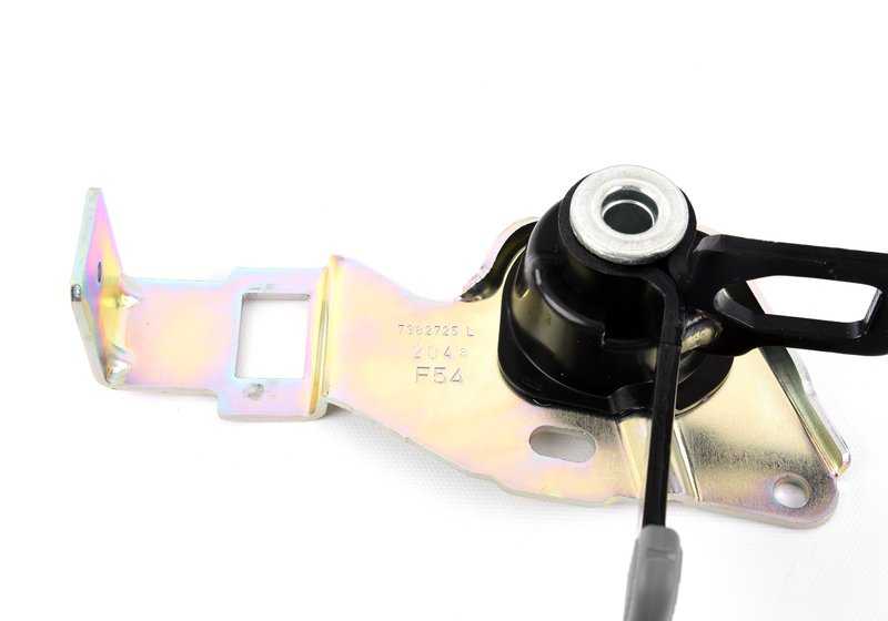 Estribo de cierre ajustable izquierdo OEM 52207382725 para MINI Clubman F54 y F54 LCI. Original MINI.