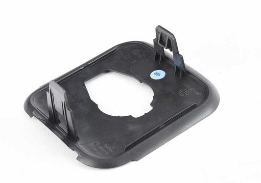 Charging port cover trim for BMW I01, I01N (OEM 51177304449). Original BMW.