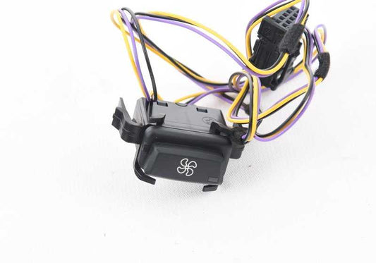 Interruptor ventilador calefacción OEM 61319284262 para BMW X5 E70, E70N, F15, F85, F95, G05, G05N. Original BMW.