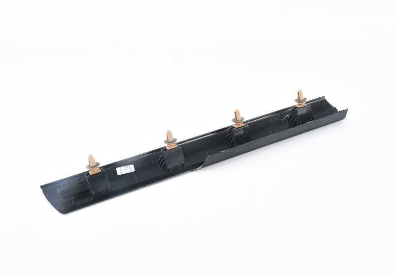 Moldura embellecedora entrada delantera derecha OEM 51477222192 para BMW F25, F26. Original BMW.