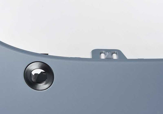 Revestimiento de parachoques delantero imprimado OEM 51117245405 para BMW X6 E71, X6 E72 Hybrid. Original BMW.