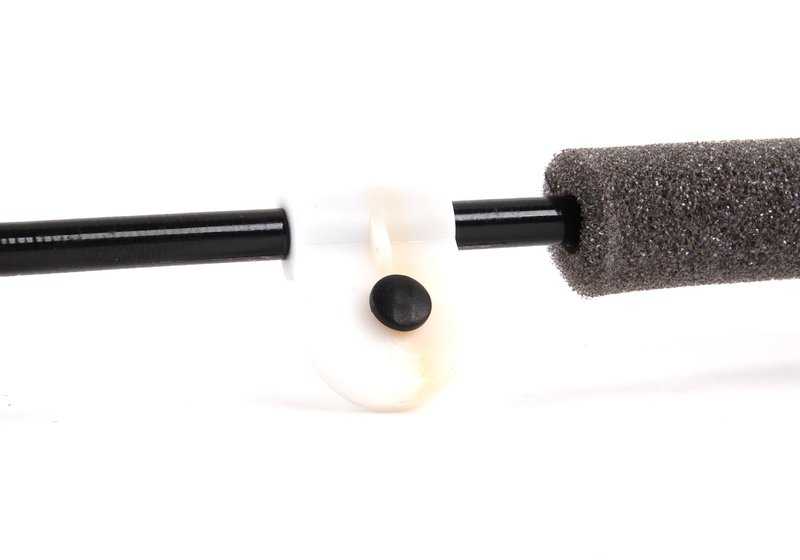 Cable Bowden izquierdo OEM 51217024643 para BMW Serie 7 E65, E66 (modelos 730d, 730i, 735i). Pieza original BMW.