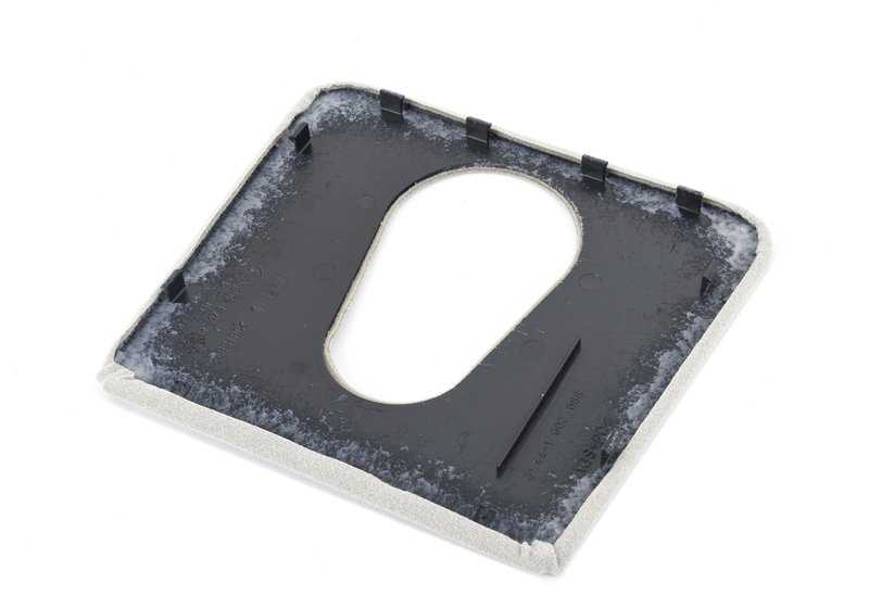 Tapa embellecedora gris OEM 51448173535 para BMW E36 {316i, 318i, Coupé, Touring, Compact, Automático y Manual}. Original BMW.