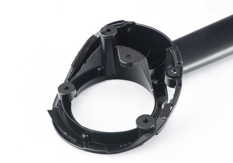 Soporte asidero puerta delantera derecha OEM 51417343980 para MINI R56, Clubman R55, Cabrio R57, Coupé R58, Roadster R59... y más. Original MINI.