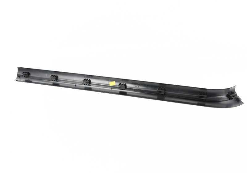 Moldura embellecedora entrada interior izquierda OEM 51477339621 para BMW F21, F22, F23, F87. Original BMW.