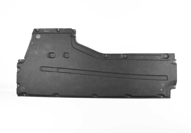 Cubierta inferior lateral izquierda OEM 51757340779 para BMW F90, G30, G31. Original BMW.
