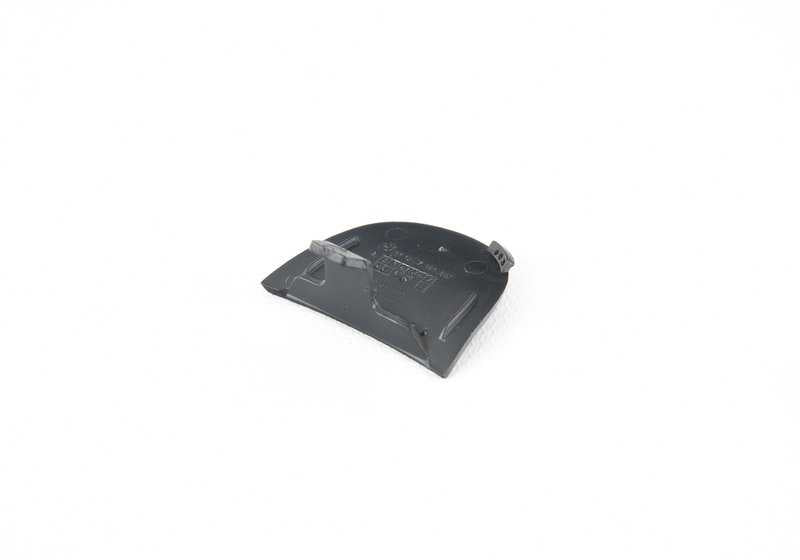 Tapa embellecedora OEM 51127161661 para BMW E93, E93N. Pieza original BMW. Apta para cubrir fijaciones o elementos del paragolpes trasero.