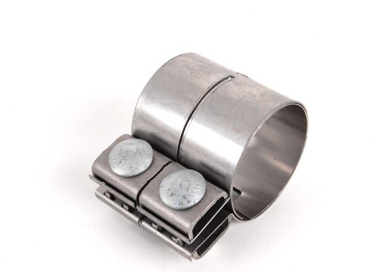Manguito de unión escape Ø63,5 mm OEM 18307536425 para BMW {E81, E87, F20, E90, E91, E92, E93, E39, E65, E66, E52} y MINI {R52, R53}. Original BMW y MINI.