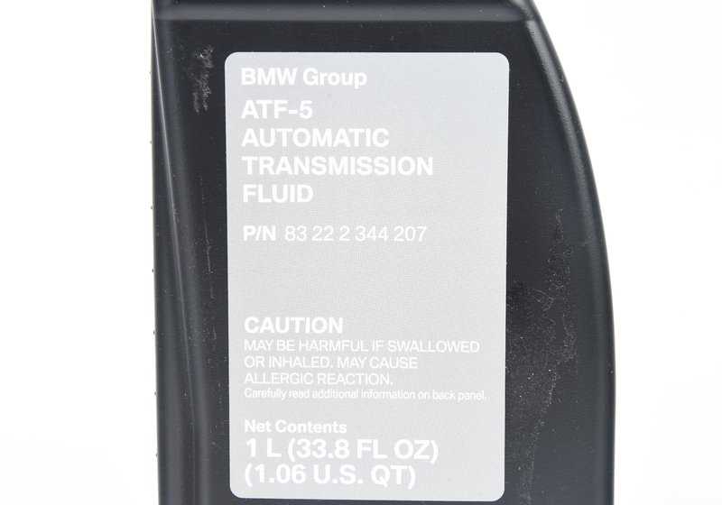 Aceite ATF 5 para cambio automático OEM 83222344207 para BMW R50, R52 y MINI R50, R52. Bote de 1L. Lubricante original para transmisiones automáticas. Original BMW y MINI.