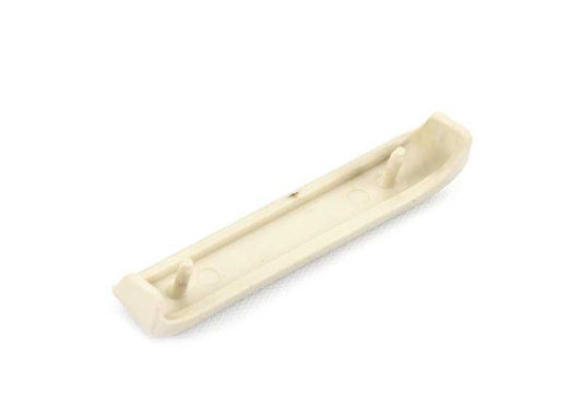 Tapa embellecedora blanca OEM 51441965318 para BMW Serie 6 E24 (635CSi). Original BMW.