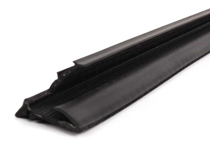 Burlete interior ventana izquierda OEM 51361970065 para BMW E31. Original BMW.