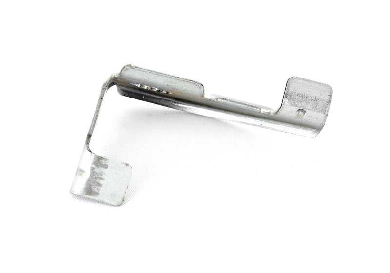 Soporte de la tubería de freno derecha OEM 41148209666 para BMW E46. Original BMW.