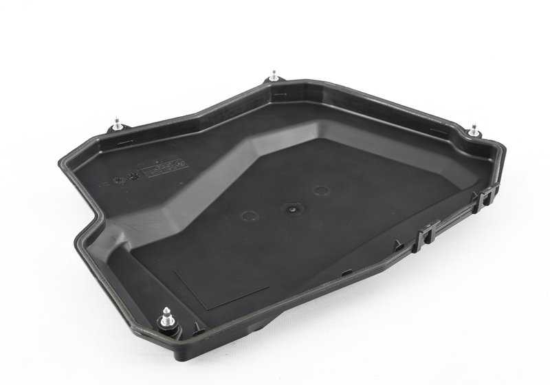Tapa negra para caja de control OEM 12907831773 para BMW E39 (520i, 523i) y BMW E52. Pieza original BMW.