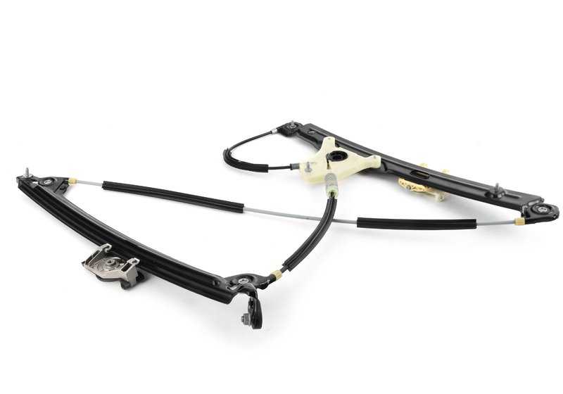 Elevalunas delantero izquierdo sin motor OEM 51337197919 para BMW F07 y F07N. Original BMW.