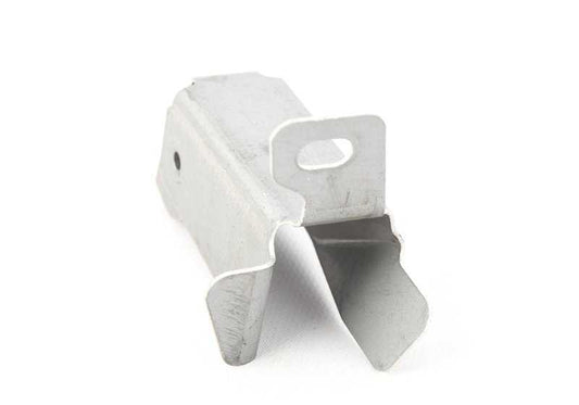 Soporte tope de paragolpes izquierdo OEM 51718166661 para BMW E38. Repuesto original BMW.