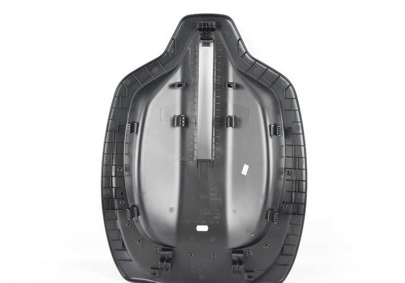 Respaldo de asiento con red portaobjetos OEM 52107372296 para BMW F45, F46, F48. Original BMW.