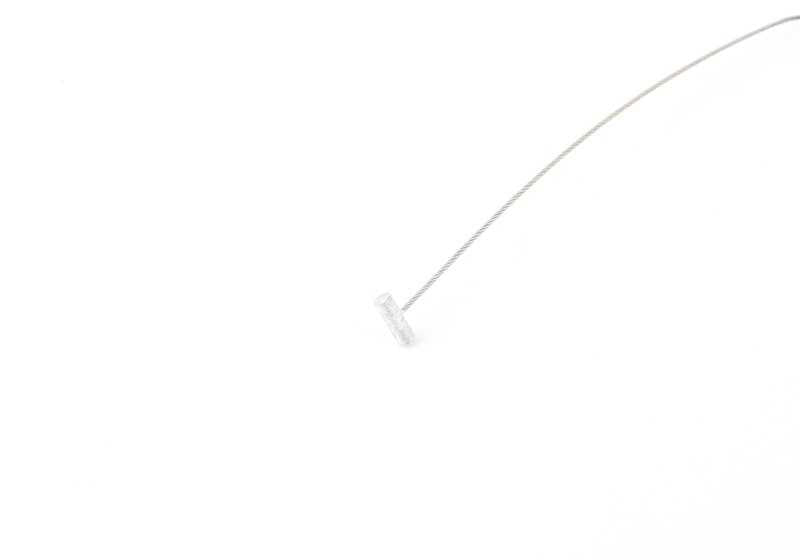 Cable de Desbloqueo de Emergencia para BMW Serie 3 E46 (OEM 51247056409). Original BMW
