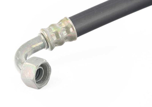 Return tube of the OEM oil radiator 17212225760 for BMW E81, E82, E87, E88, E90, E91, E92, E93, E60, E61, X1 E84, X3 E83. Original BMW.