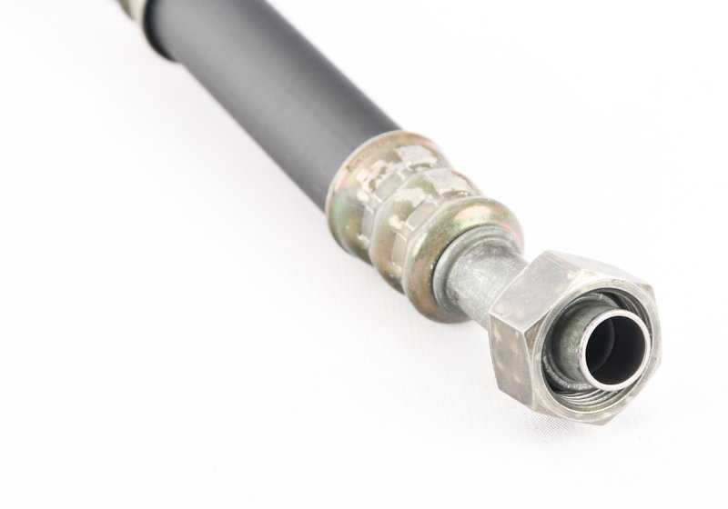 Tubo de retorno del radiador de aceite OEM 17212225760 para BMW E81, E82, E87, E88, E90, E91, E92, E93, E60, E61, X1 E84, X3 E83. Original BMW.